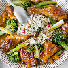 Huhn mit Gemüsecouscous