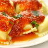 Ravioli in Tomaten Basilikumsauce